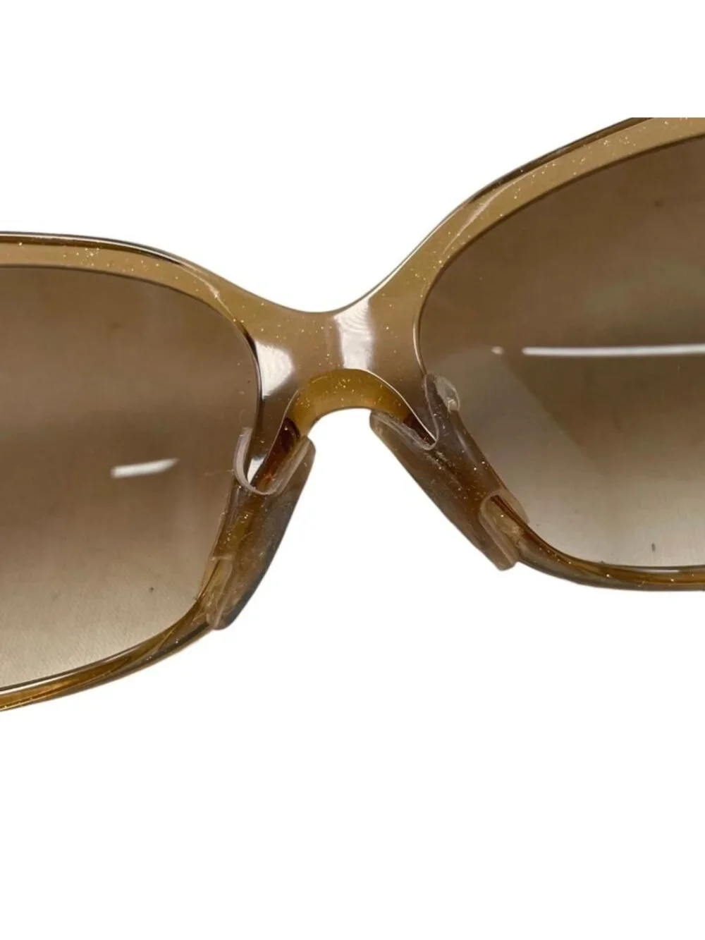 Louis Vuitton Sunglasses Spson GM Monogram Flower Lame Brown Eyewear